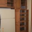 Refrigerator cabinet and pantry in Chalfont kitchen